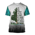 Hiking trails open wander women 3D all over printed shirts