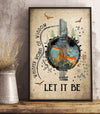 Whisper words of wisdom, Let it be - Home Decor Canvas