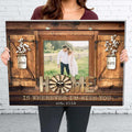 Customize Name And Photo Canvas Prints Wedding Anniversary And Loving