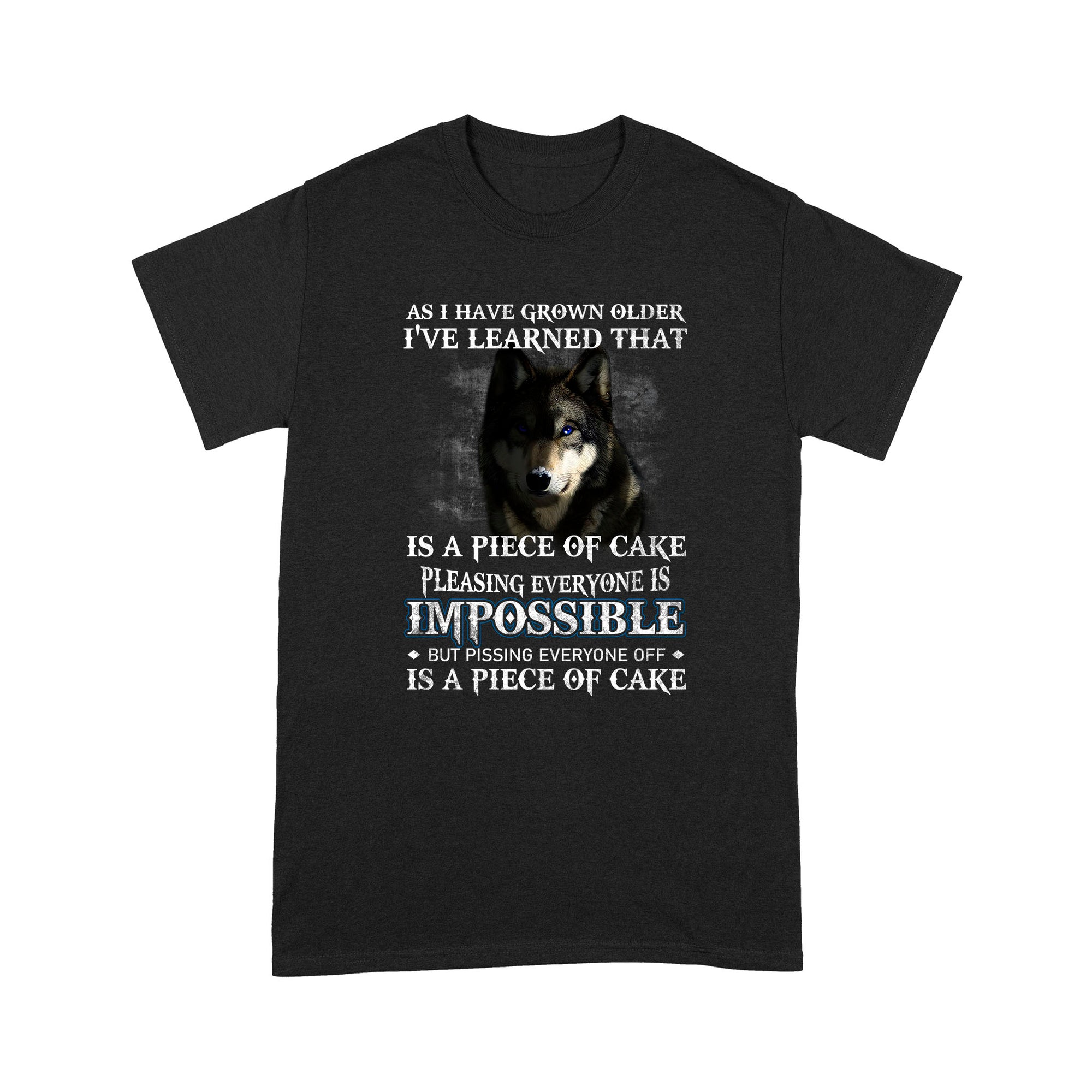 Wolf Is a Piece Of Cake Deluxe T-shirt ML