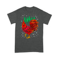 Chicken Christmas Deluxe T-shirt ML