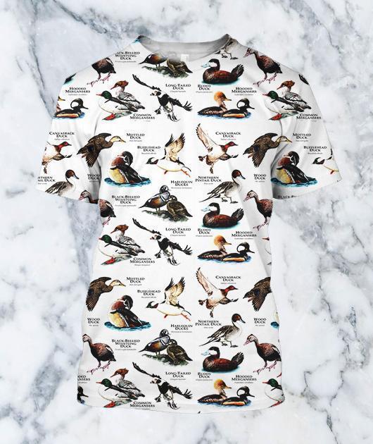 3D All Over Printed A Lot Of Ducks Shirts-Apparel-6teenth World-T-Shirt-S-Vibe Cosy™