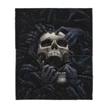 Custom Blanket Skull Sherpa Blanket TQH