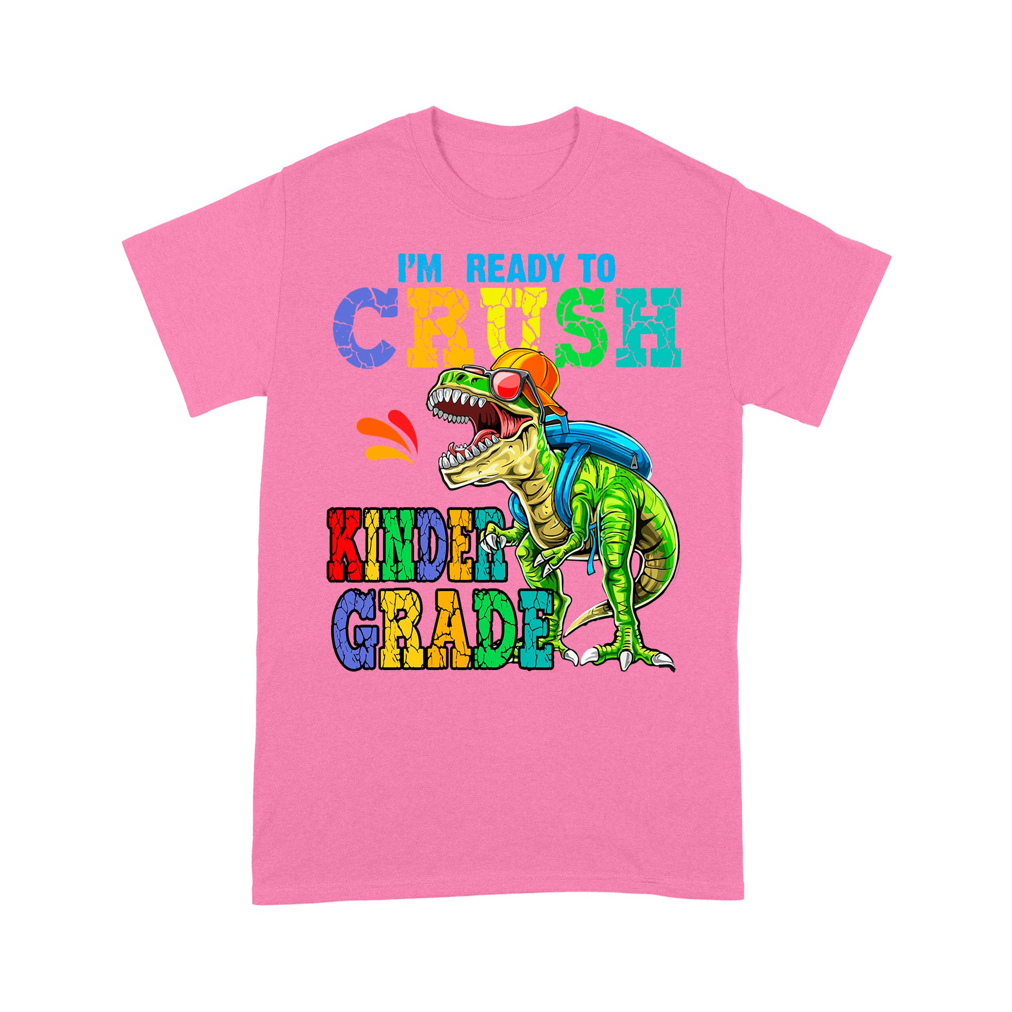 Personalized Custom Back To School Shirt, Ready To Crush Kindergarten, Back To School Gift