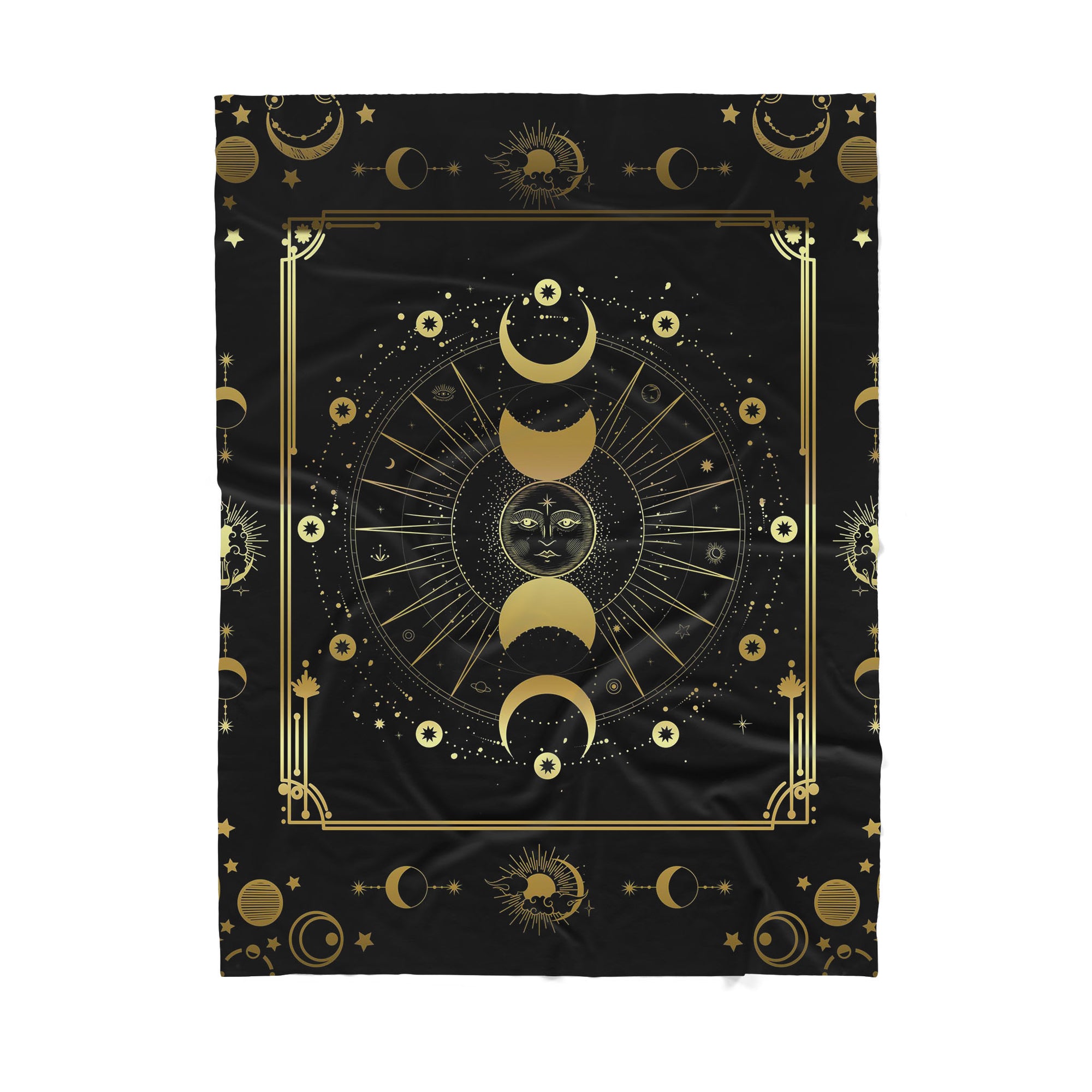 Custom Blanket Wicca Three Godness - Sherpa Blanket DL