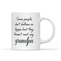 White Mug Best Gift For Dad Grandpa