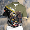 Premium Unique Veterans Polo Shirts Ultra Soft And Comfort Army All Over Print