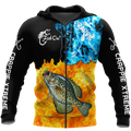 Crappie Xtreme on fire AM100101 - Amaze Style™-Apparel