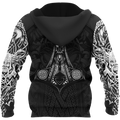 Odin Viking Tattoo Style Pullover - Amaze Style™-Apparel