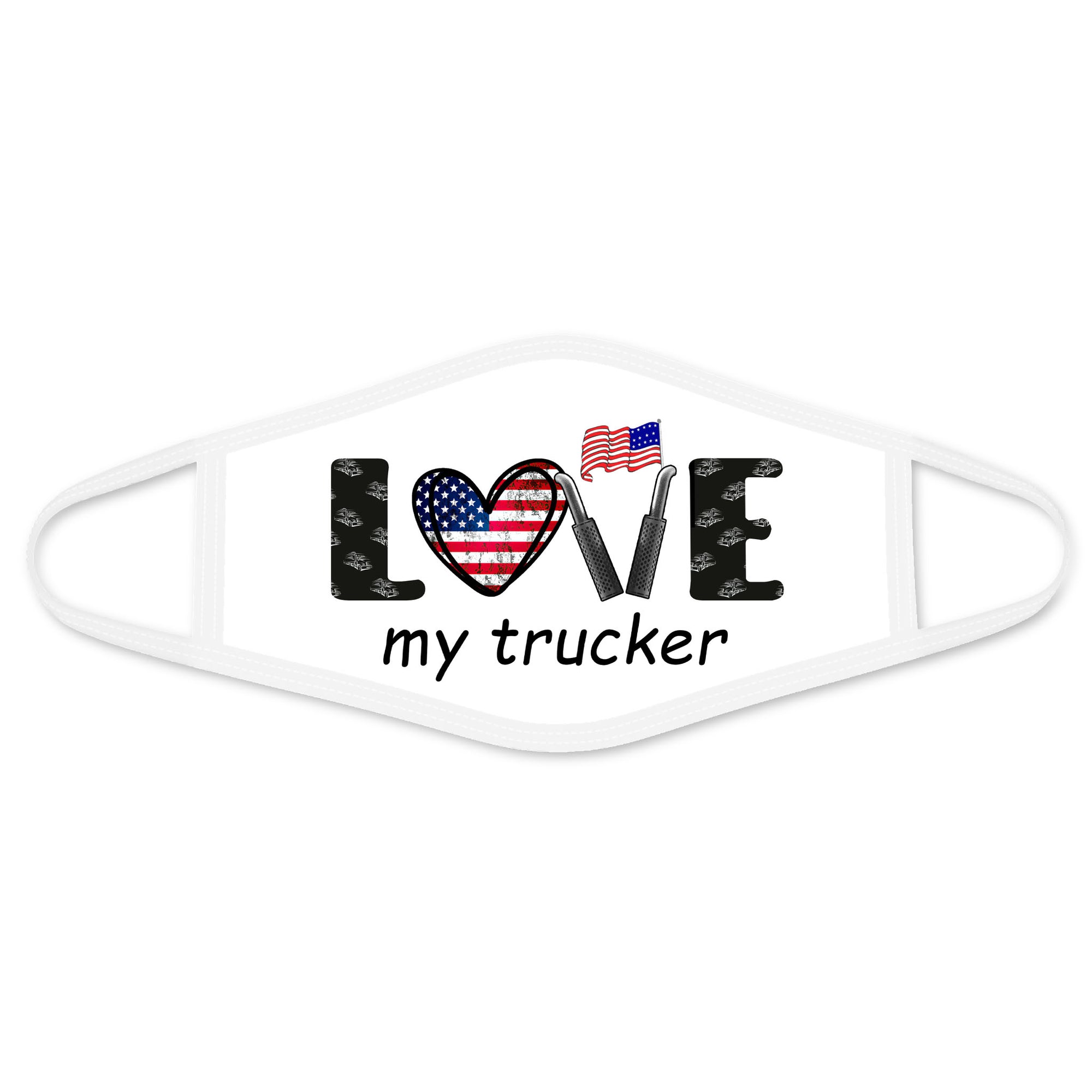 America Trucker Face Mask DL