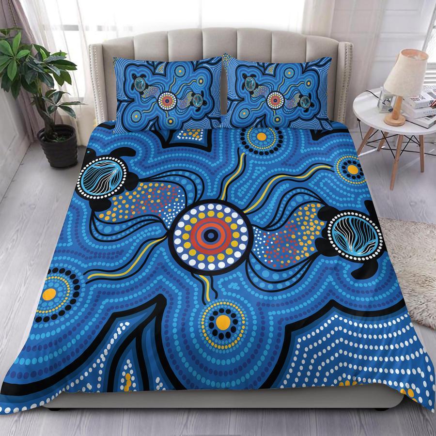 Aboriginal Duvet Cover Australia Culture design print Bedding set