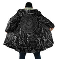 Occult Satan Hooded Coat MP852 - Amaze Style™-Apparel
