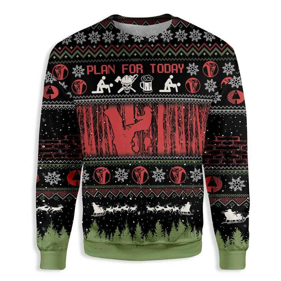 Christian Arborist Christmas Ugly Christmas Sweater For Men & Women Adult