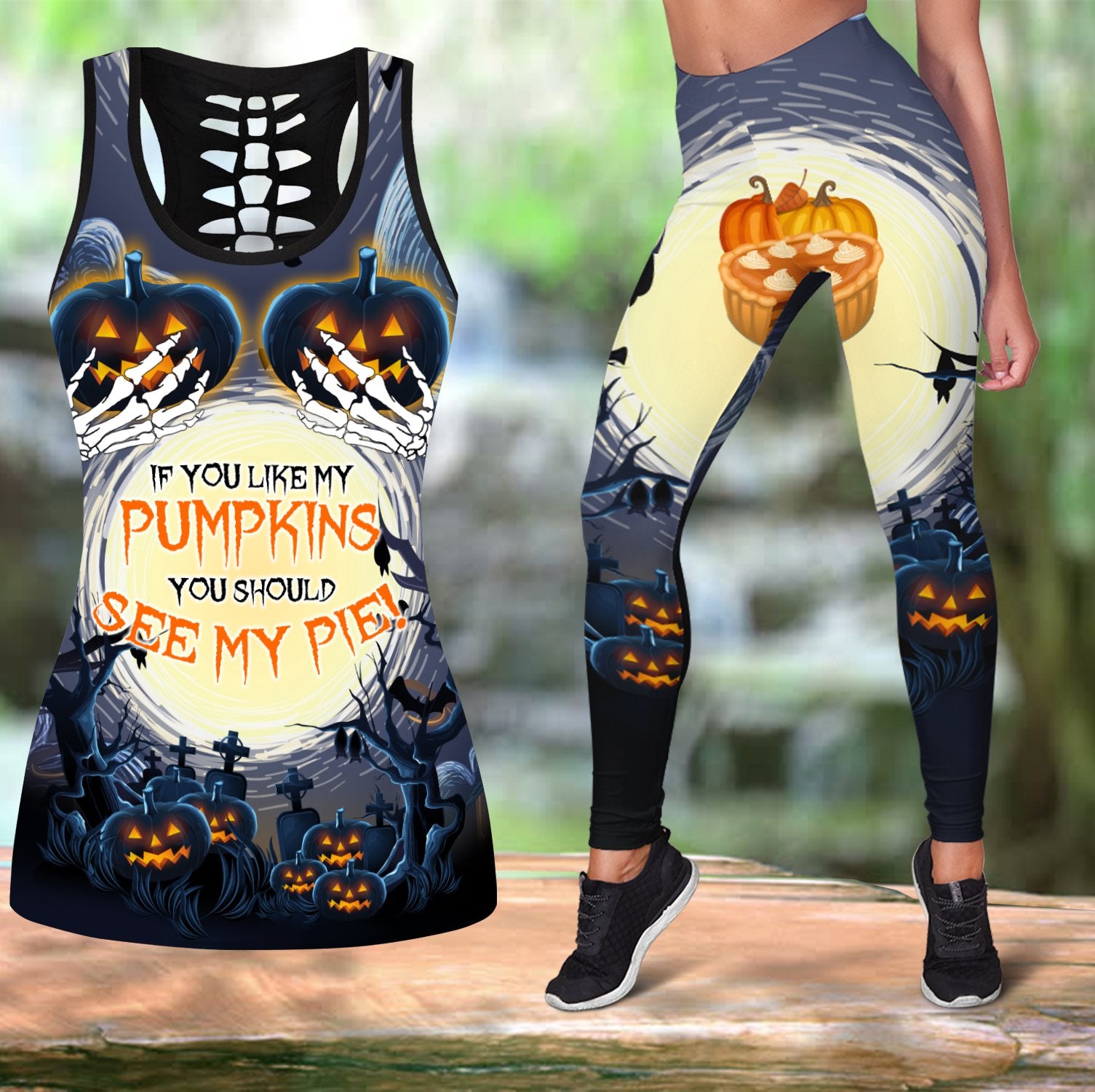 If You Like My Pumpkins Combo Tank + Legging