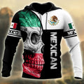 Mexican Skull 3D All Over Printed Unisex Hoodie