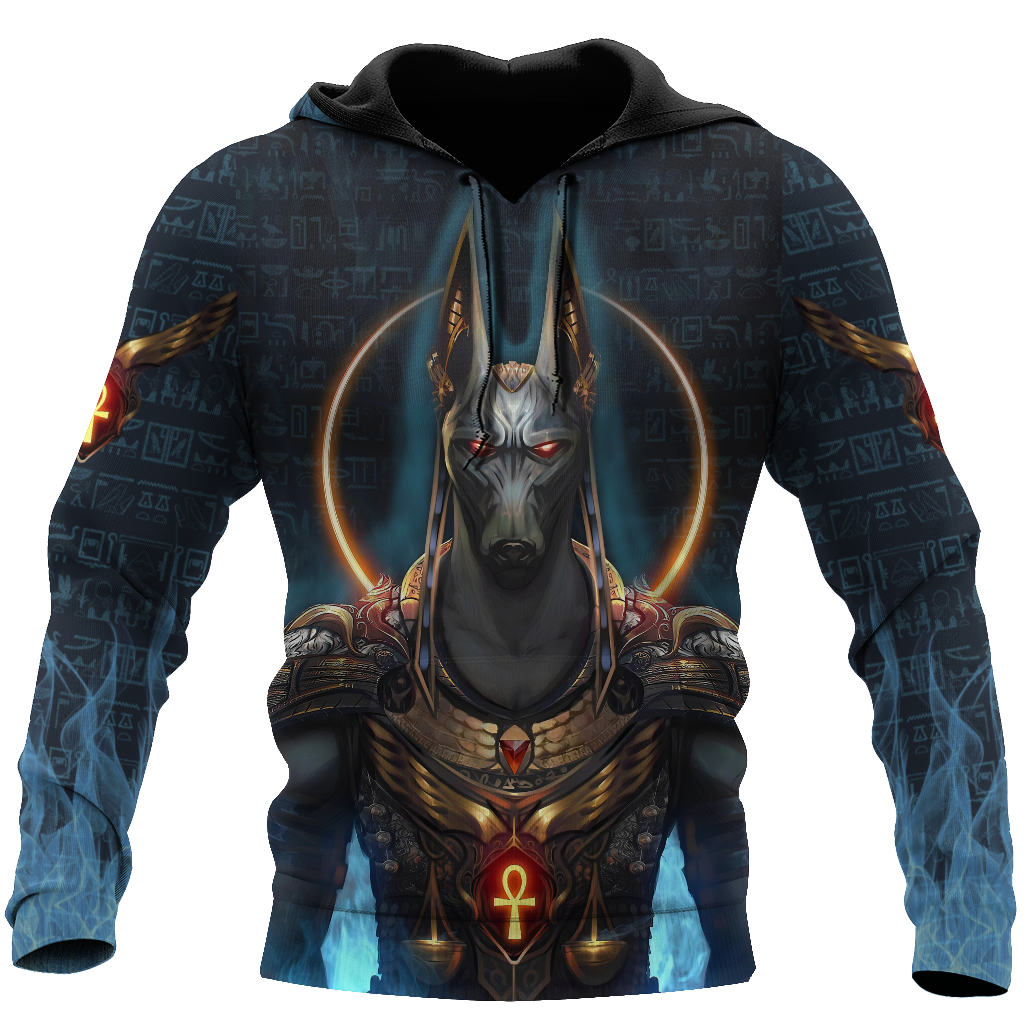 Anubis Face Egypt 3D printed shirts for men and women