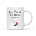 Best Gift For Dad Personalized White Mug You Are My Hero
