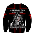 A Child of God, A Man of Faith, A Warrior of Christ - Christian - 3D All Over Printed Style for Men and Women