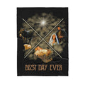 Premium Christian Jesus Best Day Ever Blanket - Best gift for Christian - sherpa blanket TT