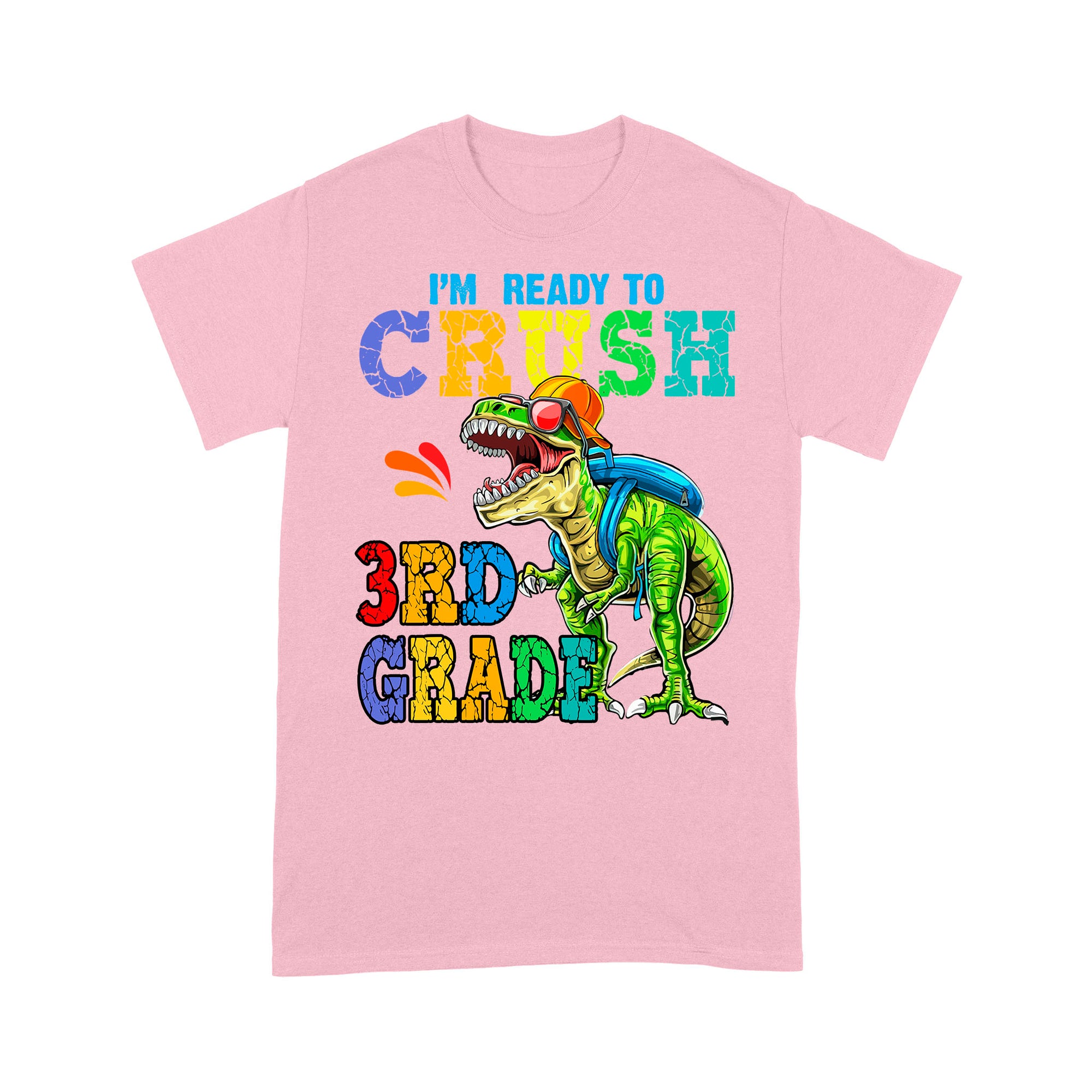 Personalized Custom Back To School Shirt, Ready To Crush 3th Grade, Back To School Gift