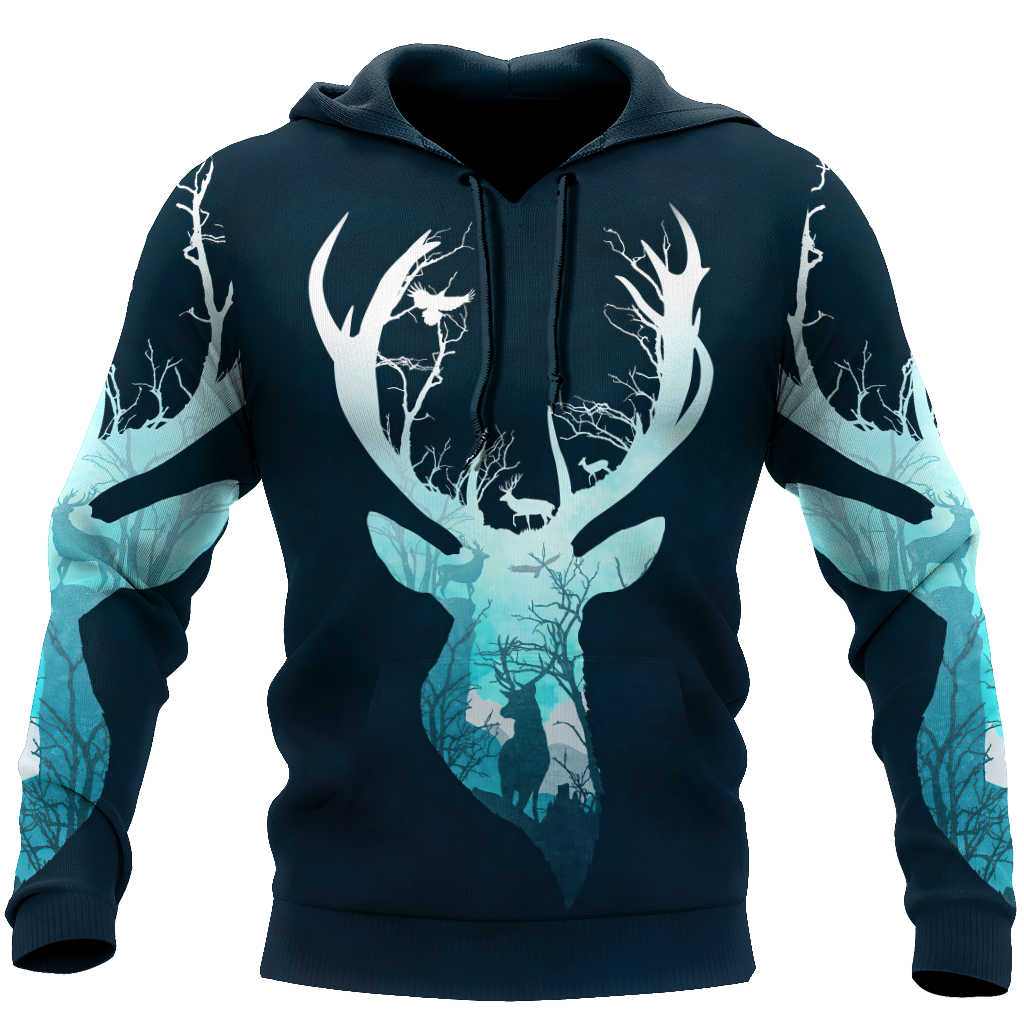 Deer Hunting 3D All Over Printed Shirts For Men LAM20060801-LAM