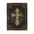 Premium Christian Jesus Catholic Mandala Cross Blanket - Best gift for Christian - sherpa blanket TT