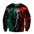 Mexican Aztec Skull 3D All Over Printed Shirts For Men and Women DQB07222006