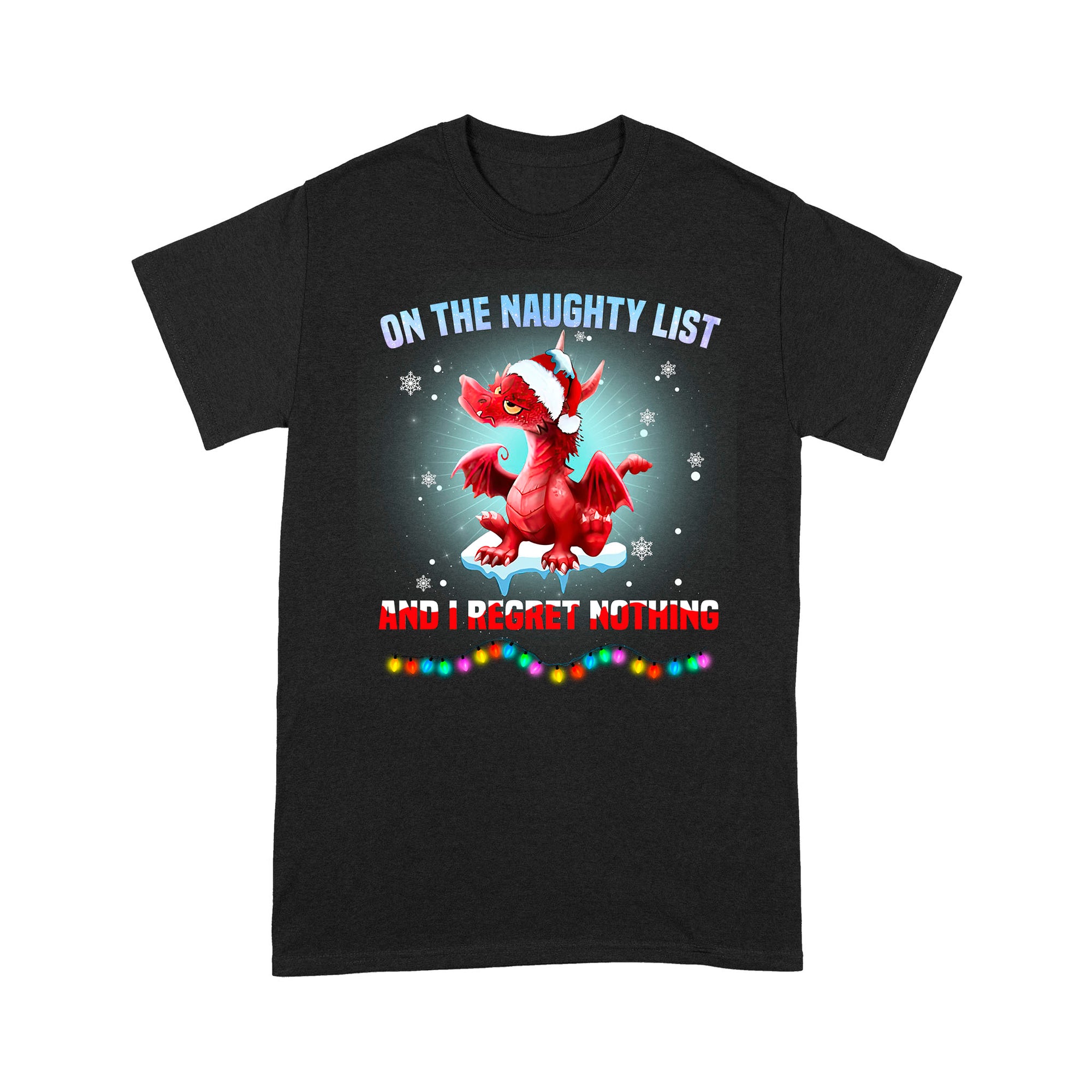 Dragon On The Naughty List Standard T-shirt HG