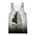 Hiking trails open wander women 3D all over printed shirts