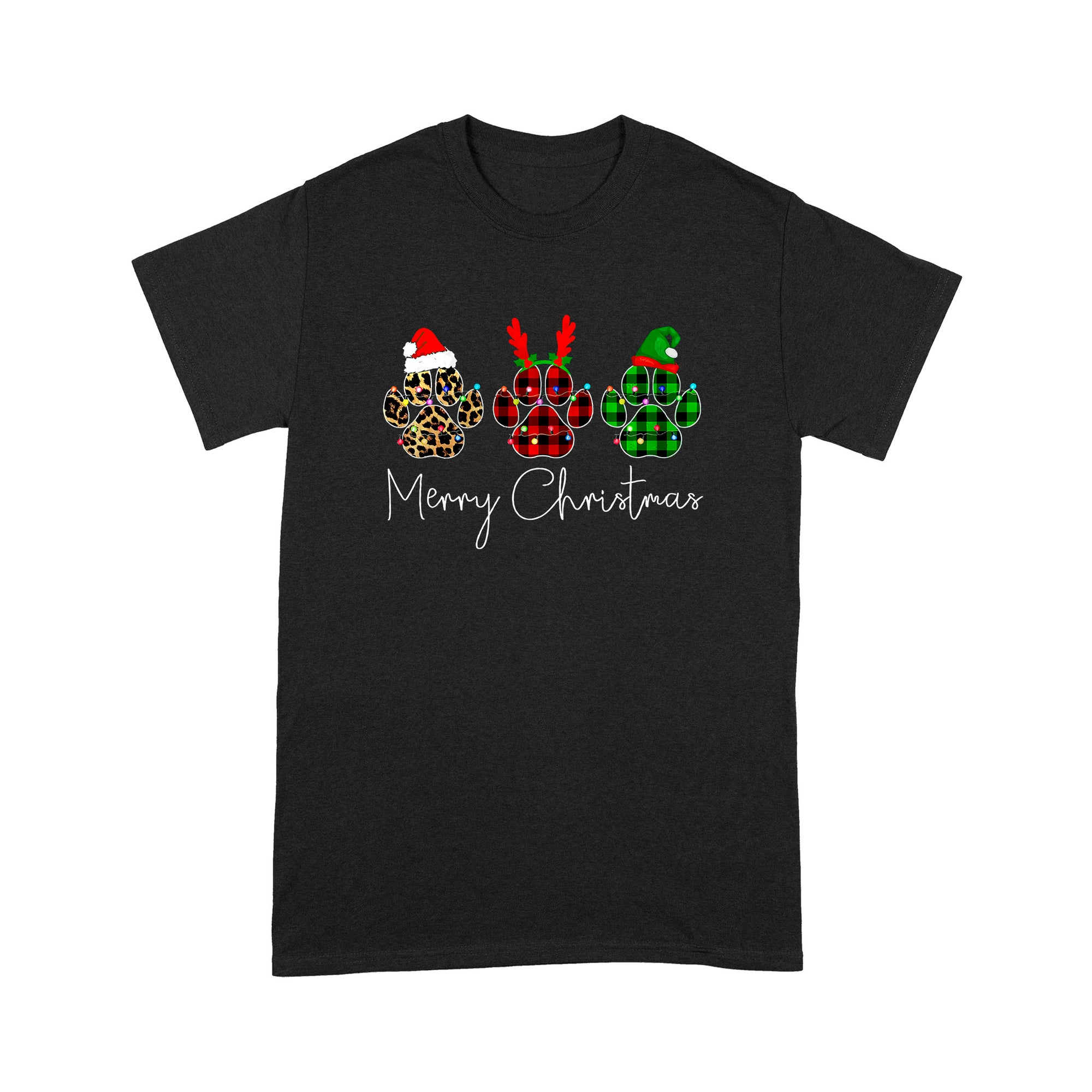 Merry Christmas Dog Standard T-shirt TN