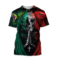 Mexican Aztec Skull 3D All Over Printed Shirts For Men and Women DQB07222006