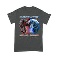 Heart Of A Wolf, Soul Of A Dragon T-shirt