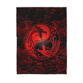 Custom Blanket Dragon Sherpa Blanket TQH