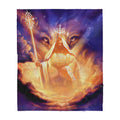 Premium Christian Jesus Lion Catholic Blanket - Best gift for Christian - sherpa blanket TT