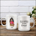 Personalize Coffee Mug - Be Kind Hippie Mug XT