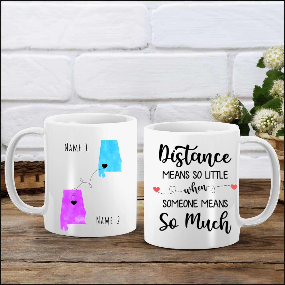 Personalized Distance Mug 1- XT