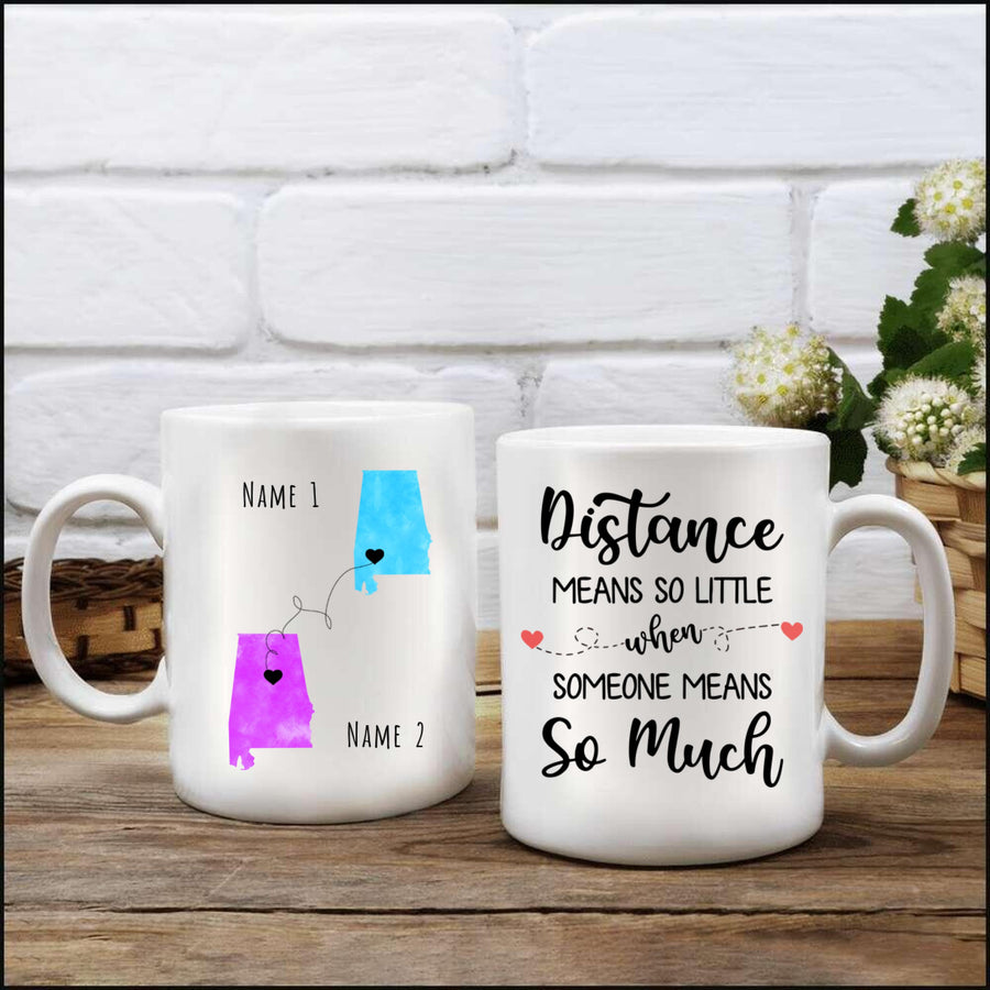 Personalized Distance Mug 1- XT