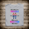 Personalized Curvy Girl Sister- Best Friend T-shirt XT