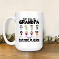 They Call Grandpa Because Partner In Crime Makes Me Sound Like A Bad Influence Personalized Mug - Amazing Gift For Family