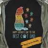 Best Cat Dad Vintage T-shirt Personalized Gift For Cat Lovers