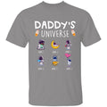 Daddy's Universe Amazing Gift Personalized T-shirt For Dad Father Bonus Dad