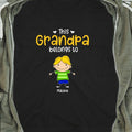 Personalized Grandpa Belongs To T-shirt - Amazing gift for Father's day