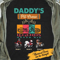 Daddy's Pit Crew Legend Never Die Personalized T-Shirt, Best Gift For Father