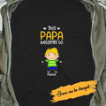 Personalized Papa Belongs To T-shirt - Amazing gift for father's day