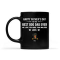 To The Best Dog Dad Ever Personalized Mug Amazing Gift For Father Bonus Dad