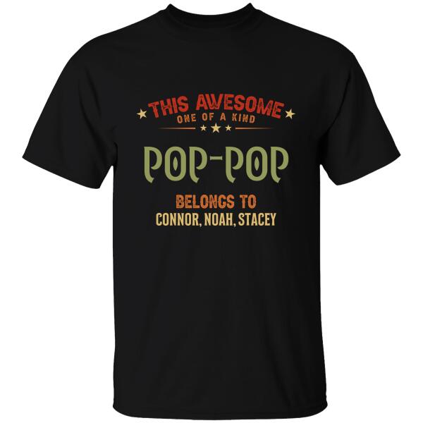 This Awesome One Of A Kind Personalized T-shirt