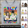 Salty Lil' Beaches Personalized T-shirt Amazing Gift For Friend