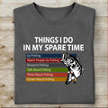 Things I Do In My Spare Time Funny Fishing Lovers T-Shirt, Mug, Best Gifts For Friends