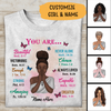 You Are Beautiful Never Alone Victorious Personalized T-shirt Amazing Gift For Girl Friends Poster Mug