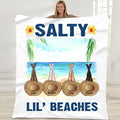 Salty Lil Beach Personalized For Girlfriends Group Friends Special Shirt